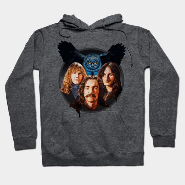 fly by night Hoodie by Chris Hoffman Art